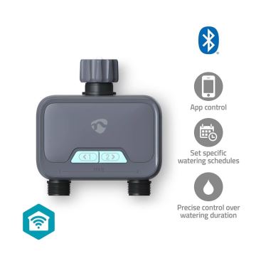 Wasserdurchflussregler 4xAA Wi-Fi Tuya IP54