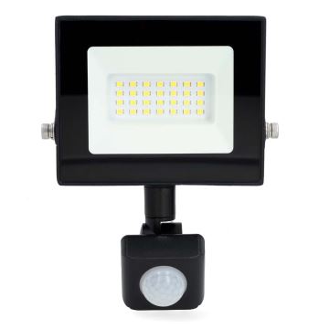 LED-Strahler mit Sensor LED/20W/230V 4000K IP44