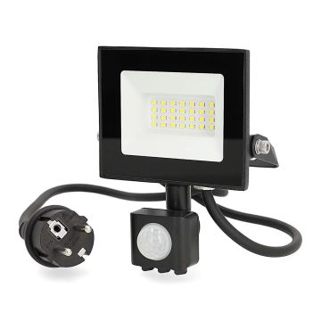LED-Strahler mit Sensor LED/20W/230V 4000K IP44