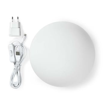 LED RGBW Dimmbare Tischleuchte SmartLife LED/5W/5V Wi-Fi 2700-6500K