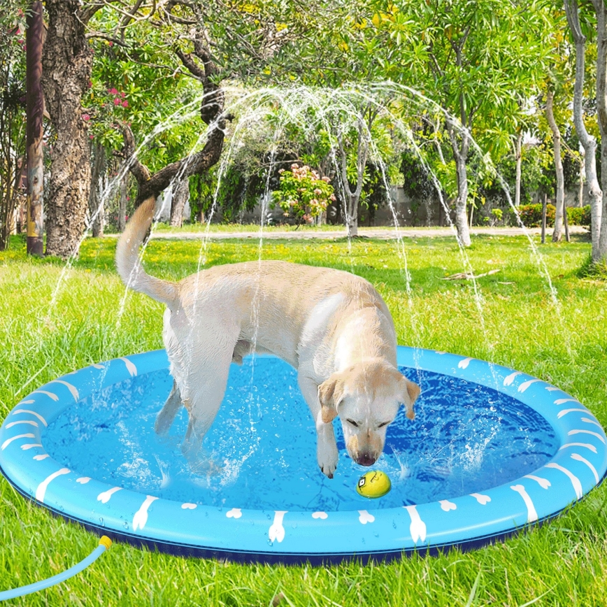 Nobleza - Hundepool mit Wasserfontäne d 1,7m