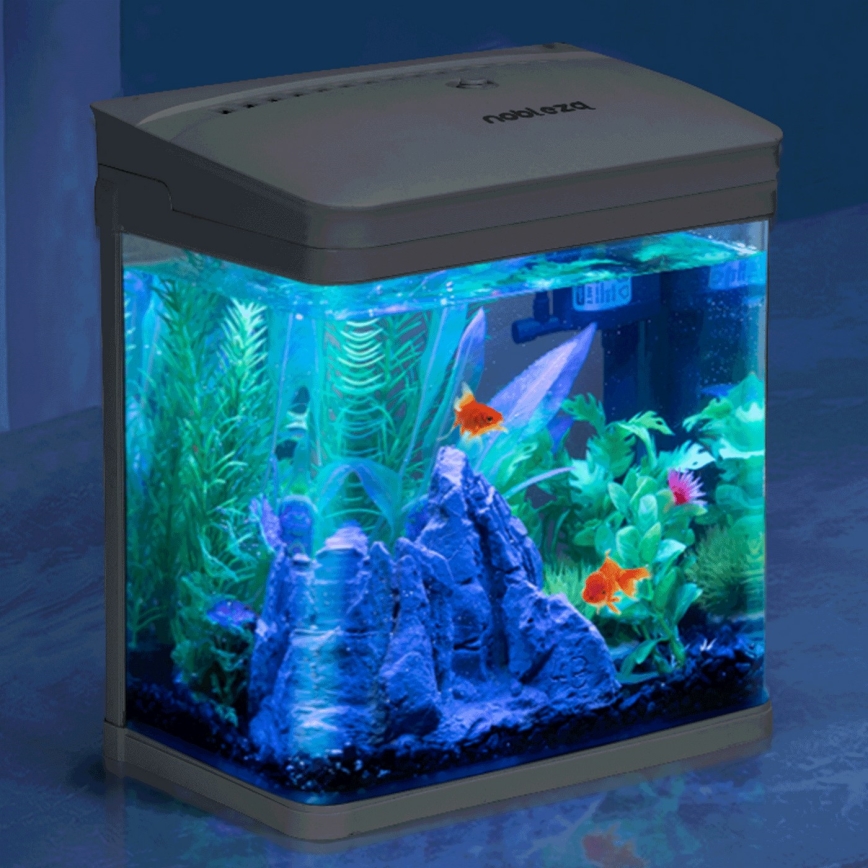 Nobleza - LED-RGB-Aquariumsbeleuchtung LED/1,5W/230V IPX7 + Fernbedienung