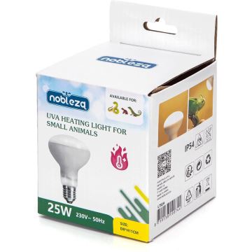 Nobleza - UVA-Glühlampe für Terrarien E27/25W/230V IP54