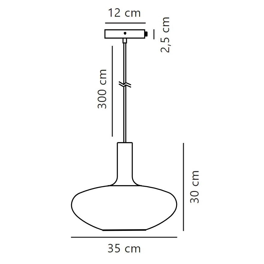 Nordlux - Hängeleuchte an Schnur ALTON 1xE27/60W/230V schwarz