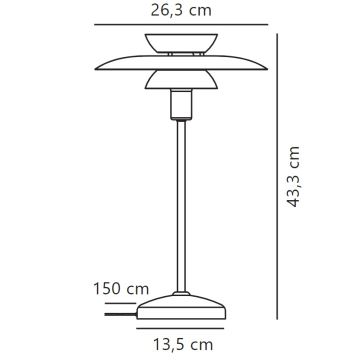 Nordlux - Tischleuchte CARMEN 1xE14/25W/230V schwarz