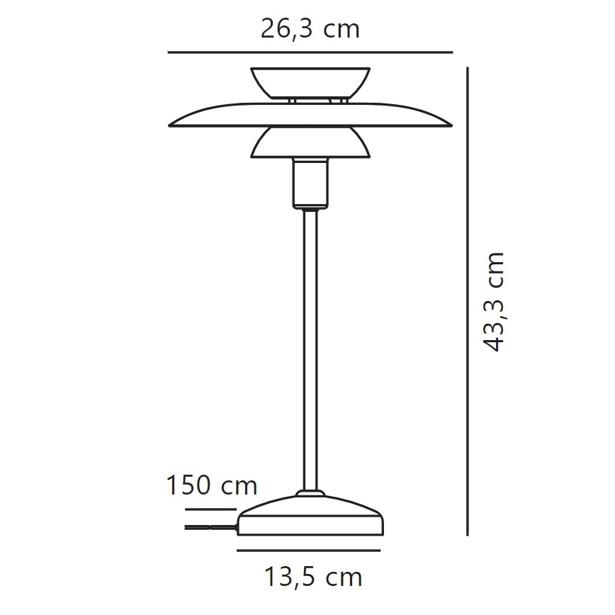 Nordlux - Tischleuchte CARMEN 1xE14/25W/230V schwarz