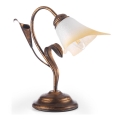 ONLI - Tischlampe LUCREZIA 1xE14/6W/230V Bronze