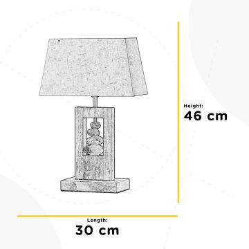 ONLI - Tischlampe MIRIEL 1xE27/22W/230V