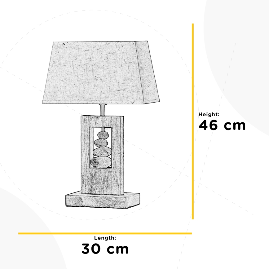 ONLI - Tischlampe MIRIEL 1xE27/22W/230V