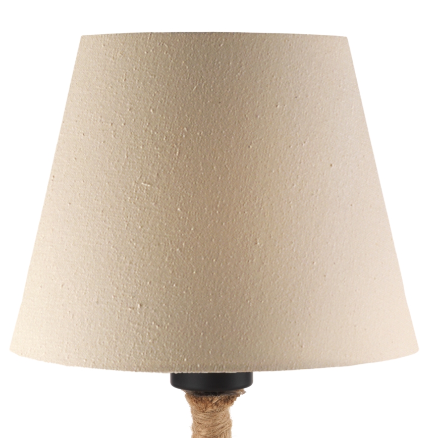 ONLI - Tischleuchte CORDA 1xE27/22W/230V 32 cm beige