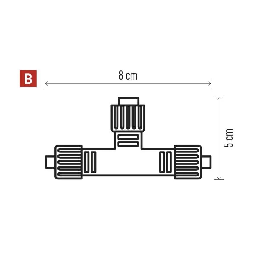 Outdoor-Splitter für Kettenverbindungen IP44