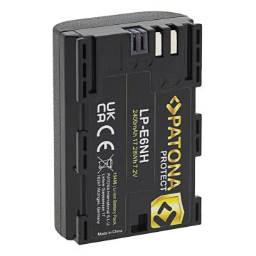 PATONA - Akku Canon LP-E6NH 2400mAh Li-Ion Schutz für EOS R5/R6