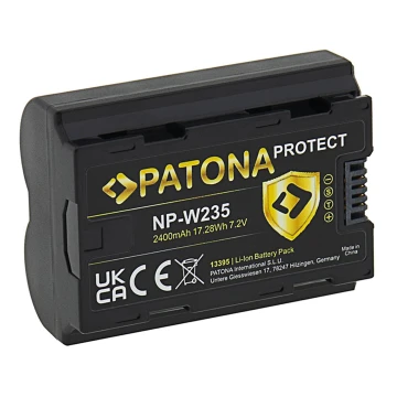 PATONA - Akku Fuji NP-W235 2400mAh Li-Ion 7,2V Schutz für X-T4