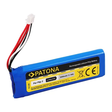 PATONA - Akku JBL Flip 3 3000mAh 3,7V Li-Pol