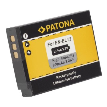 PATONA - Akku Nikon ENEL12 1050mAh Li-Ion
