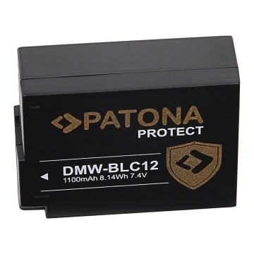 PATONA - Akku Panasonic DMW-BLC12 E 1100mAh Li-Ion Protect