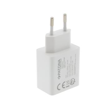 PATONA - Ladeadapter Power Delivery 35W 2xUSB-C -PD 3.0