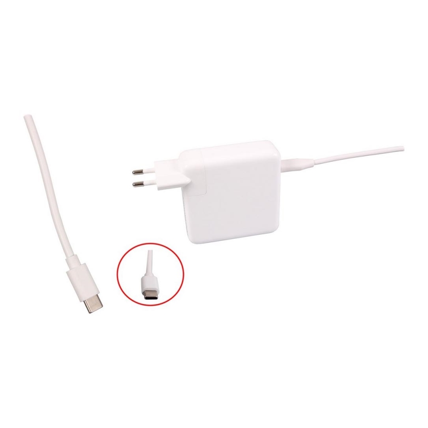 PATONA - Ladegerät Apple 5V-20V Anschluss USB-C/87W Leistungsabgabe