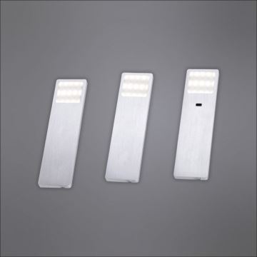 Paul Neuhaus 1120-95-3 - SET 3x LED-Möbelbeleuchtung mit Sensor HELENA LED/2W/230V