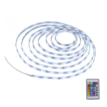 Paul Neuhaus 1198-70 - LED RGB Dimmbare Leiste TEANIA 5m LED/20W/12/230V + Fernbedienung