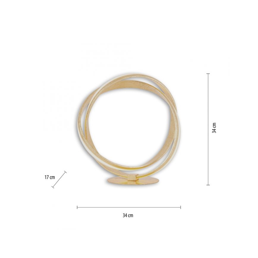 Paul Neuhaus 4531-12 - LED dimmbare Tischleuchte MELINDA LED/18W/230V gold