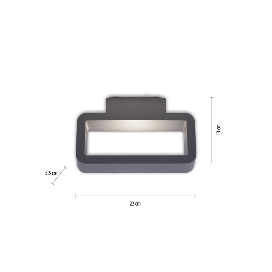 Paul Neuhaus 9668-13 - LED Außenwandleuchte HENDRIK LED/5,2W/230V IP54