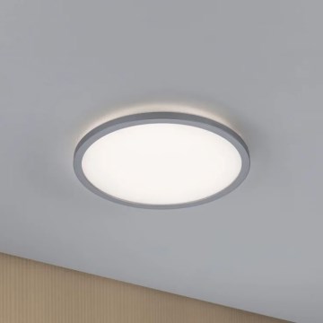 Paulmann 70991 - LED/16W Aufbaupanel ATRIA 230V 3000K d 29,3 cm mattes Chrom