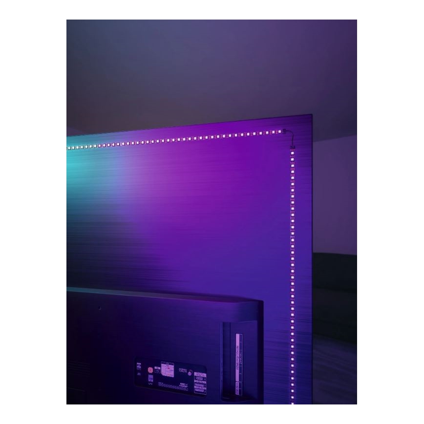 Paulmann 78880 - LED/3,5W RGB Dimmbarer Streifen für TV 2m ZOLL 5V + Fernbedienung