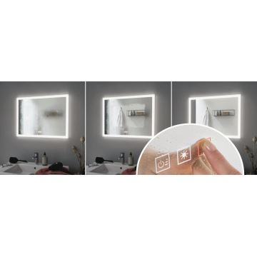 Paulmann 78951 - LED/22W IP44 Dimmbarer Badezimmerspiegel mit Hintergrundbeleuchtung 230V