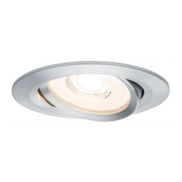 Paulmann 93946 - LED/6,8W IP23 Dimmbare Einbauleuchte für Badezimmer COIN 230V