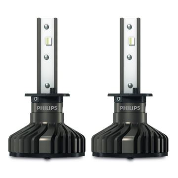 Philips 11258U91X2 - SET 2x LED-Auto-Leuchtmittel Ultinon Pro9100 H1 P14,5s/13,2W/12/24V 5800K