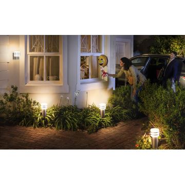 Philips 17405/47/P0 - LED dimmbare Außenlampe HUE TUAR 1xE27/9,5W/230V