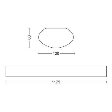 Philips 31247/31/P0 - Technische LED-Leuchtstoffröhre AQUALINE LED/50W/230V IP65