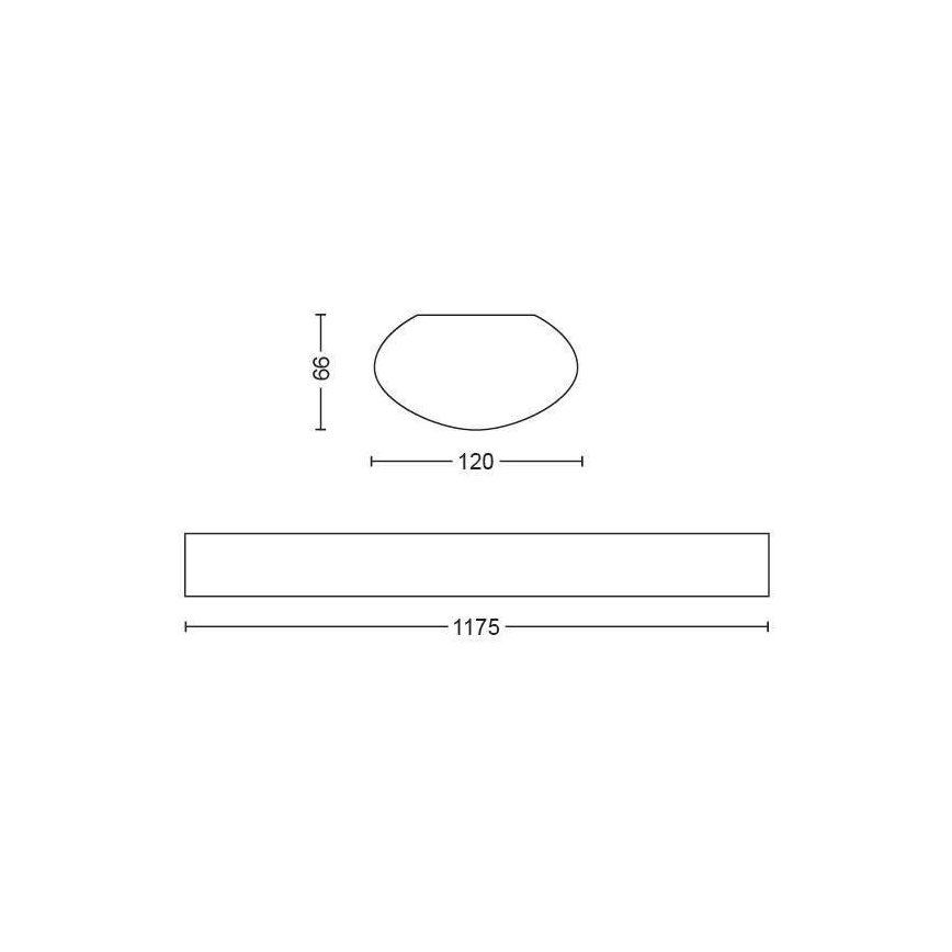 Philips 31247/31/P0 - Technische LED-Leuchtstoffröhre AQUALINE LED/50W/230V IP65