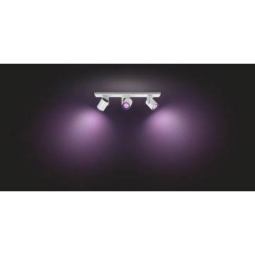 Philips 50623/31/P7 - LED Spotleuchte HUE ARGENA 3xGU10/5,7W/230V