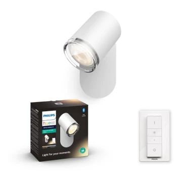 Philips - dimmbare LED Badezimmerbeleuchtung Hue ADORE 1xGU10/5W/230V IP44 + Fernbedienung