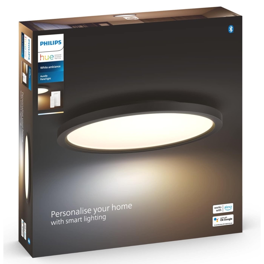 Philips - Dimmbare LED-Deckenleuchte Hue AURELLE LED/24,5W/230V + Fernbedienung