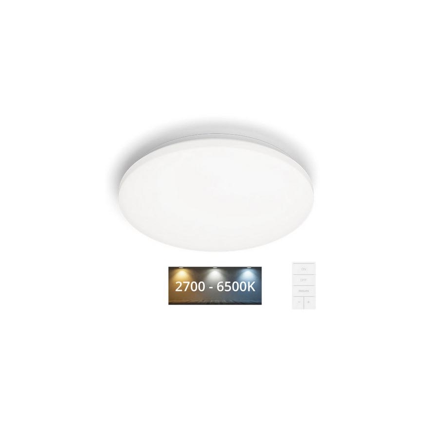 Philips - Dimmbare LED-Deckenleuchte LED/24W/230V 2700-6500K + Fernbedienung