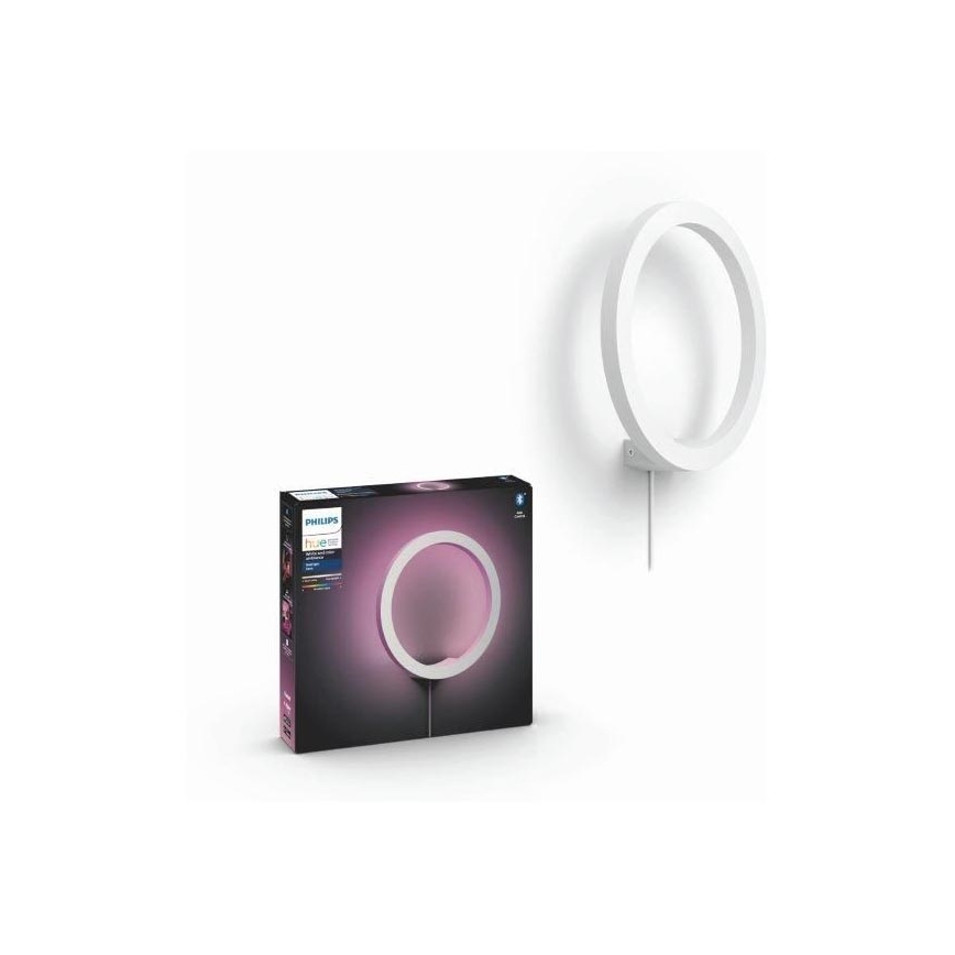 Philips - Dimmbare LED-RGBW-Wandleuchte Hue SANA White and Color Ambiance LED/20W/230V