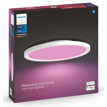 Philips - Dimmbare RGBW-Deckenleuchte Hue SURIMU LED/40W/230V