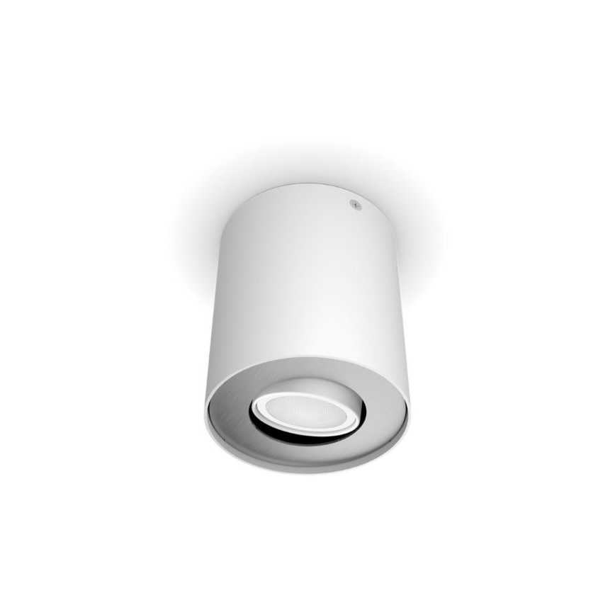 Philips - Dimmbarer LED-Strahler Hue PILLAR 1xGU10/4,2W/230V 2200-6500K + Fernbedienung weiß