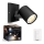Philips - Dimmbarer LED-Strahler Hue RUNNER 1xGU10/4,2W/230V 2200-6500K + Fernbedienung schwarz