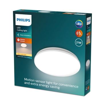 Philips - LED-Deckenleuchte mit Sensor ACUNA LED/21W/230V 2700K