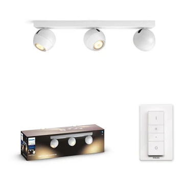 Philips - LED dimmbare Spot Hue BUCKRAM 3xGU10/5W/230V