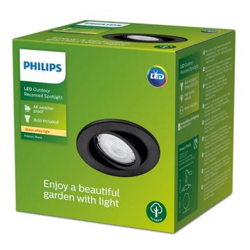 Philips - LED-Einbauleuchte für Badezimmer FRESCO LED/4,6W/230V IP23