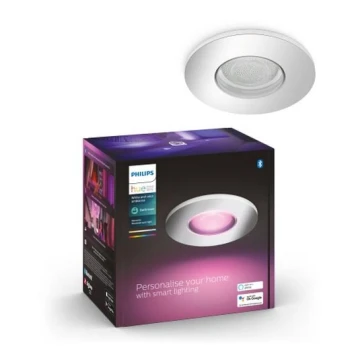 Philips - LED RGB dimmbare Badezimmerleuchte Hue XAMENTO 1xGU10/5,7W/230V IP44 2000-6500K