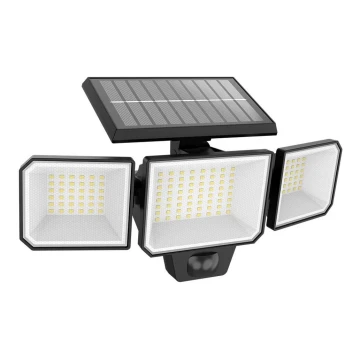 Philips -  LED-Solarwandstrahler mit Sensor NYSIL 3xLED/8,7W/3,7V IP65