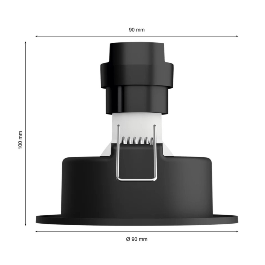 Philips - SET 3x Dimmbare LED-Einbauleuchte Hue MILLISKIN 1xGU10/4,2W/230 2200-6500K