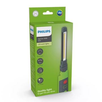 Philips X30SLIMX1 - Dimm- und aufladbare LED-Handleuchte XPERION LED/5W/3,7V 500 lm 2500mAh