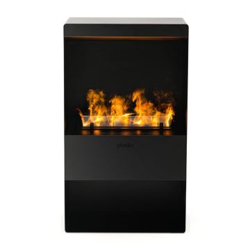 Planika - Wasserdampf-Kamin mit Fernbedienung 83x48 cm 125W/230V schwarz